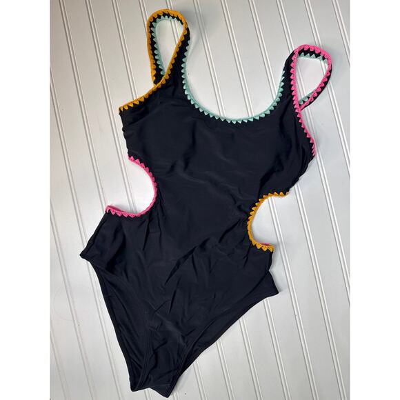 NWT Cupshe Swimsuit Two Piece Bikini & Cut Out One Piece Swim Beach Bundle Sz S - Picture 3 of 6